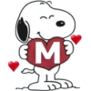 Abc Snoopy💞1🇵🇪Clásica 20