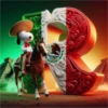 ALFABETO MEXICO CON  SNOOPY 14