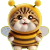 Gatitos Abejitas🐱🐝💞1🇵🇪Clásica 13