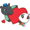 Panda and Tapir 16