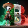 ALFABETO MEXICO CON  SNOOPY 21