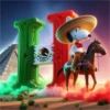 ALFABETO MEXICO CON  SNOOPY 23