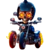 Fantasmitas Motorizados👻💞1🇵🇪Clásica 18