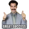 GREAT SUCCESS