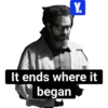 Y. It ends where it began