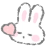 The white bunny emojis 2 13