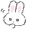 The white bunny emojis 2 14