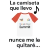 La camiseta [que llevo Madrid Google Cloud Summit nunca me la [quitaré...