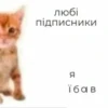 любі підписники Я Їбав