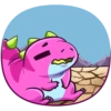 Pink Dino 1 💖 C☆ 7