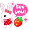 Strawberry & Rabbit❤🍓 15