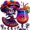 Día de los Muertos☠️🏵❥☯︎ͫ1🇲🇽Clásica 21