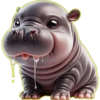 Hipopótamo Cute🦛💞1🇵🇪Clásica 8