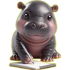 Hipopótamo Cute🦛💞1🇵🇪Clásica 9