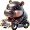 Hipopótamo Cute🦛💞1🇵🇪Clásica 13