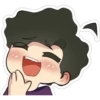 🙋🏻 EmOjI BlAcK HaIr BoY 🙋🏻 15