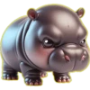 Hipopótamo Cute🦛💞1🇵🇪Clásica 16