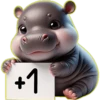 Hipopótamo Cute🦛💞1🇵🇪Clásica 17