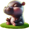 Hipopótamo Cute🦛💞1🇵🇪Clásica 20