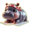 Hipopótamo Cute🦛💞1🇵🇪Clásica 28