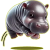 Hipopótamo Cute🦛💞1🇵🇪Clásica 30