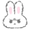 The white bunny emojis 1 5