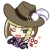 Twisted Wonderland stickers; art by 6