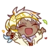 Twisted Wonderland stickers; art by 10
