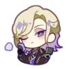 Twisted Wonderland stickers; art by 21