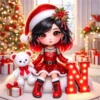 ABC CHRISTMAS GIRL LIGHTING LETTERS 7