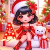 ABC CHRISTMAS GIRL LIGHTING LETTERS 10