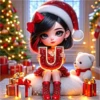 ABC CHRISTMAS GIRL LIGHTING LETTERS 15
