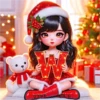 ABC CHRISTMAS GIRL LIGHTING LETTERS 23
