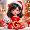 ABC CHRISTMAS GIRL LIGHTING LETTERS 30