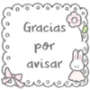 Bunny cartelitos 8