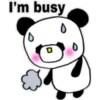 I'm busy 0 0