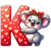 Abecedario💞135🇵🇪Clásica 30