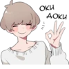 Сато-кYн и КYдо-кYн https://vk.com/kawaiistickers 8