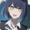 Akane Kurokawa ☆ @animestickerb 13