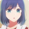 Akane Kurokawa ☆ @animestickerb 14