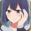 Akane Kurokawa ☆ @animestickerb 21