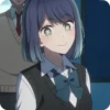 Akane Kurokawa ☆ @animestickerb 24