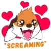 Flauschigefuchs stickers 6 — 10