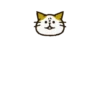 Cute cat 'Cyanpachi' Emoji 1 7