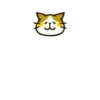 Cute cat 'Cyanpachi' Emoji 1 8