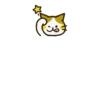 Cute cat 'Cyanpachi' Emoji 1 13