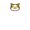 Cute cat 'Cyanpachi' Emoji 1 23