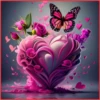💥Corazones con mariposas 💥 6