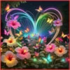 💥Corazones con mariposas 💥 8
