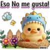 Patito Dino Azul 💙💛🦕 7